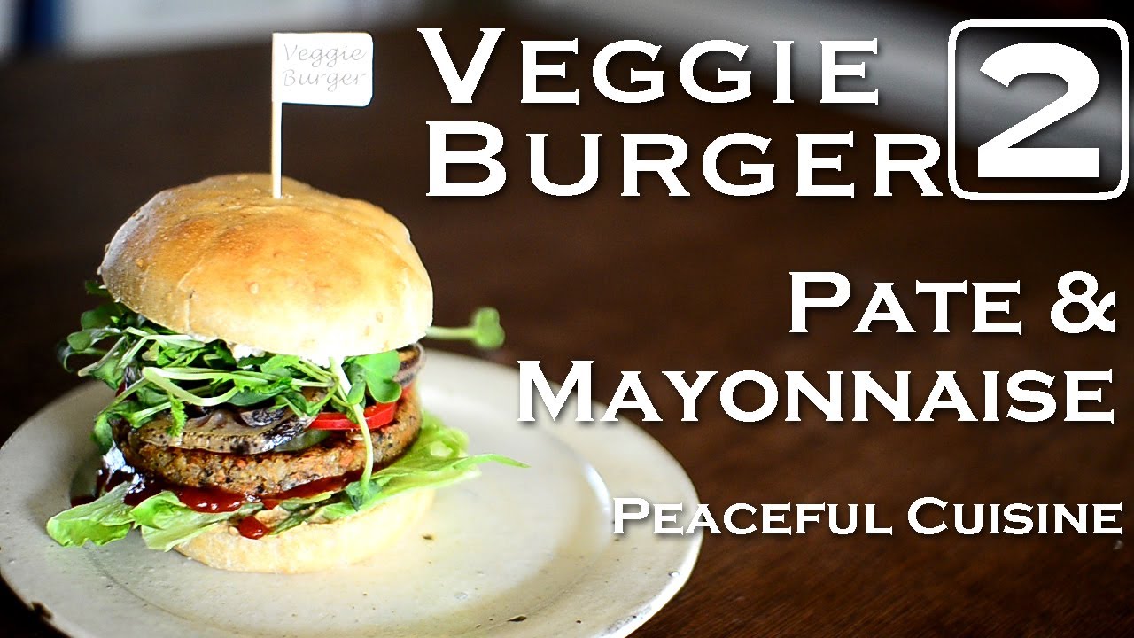 Making Veggie Burger 2/3 