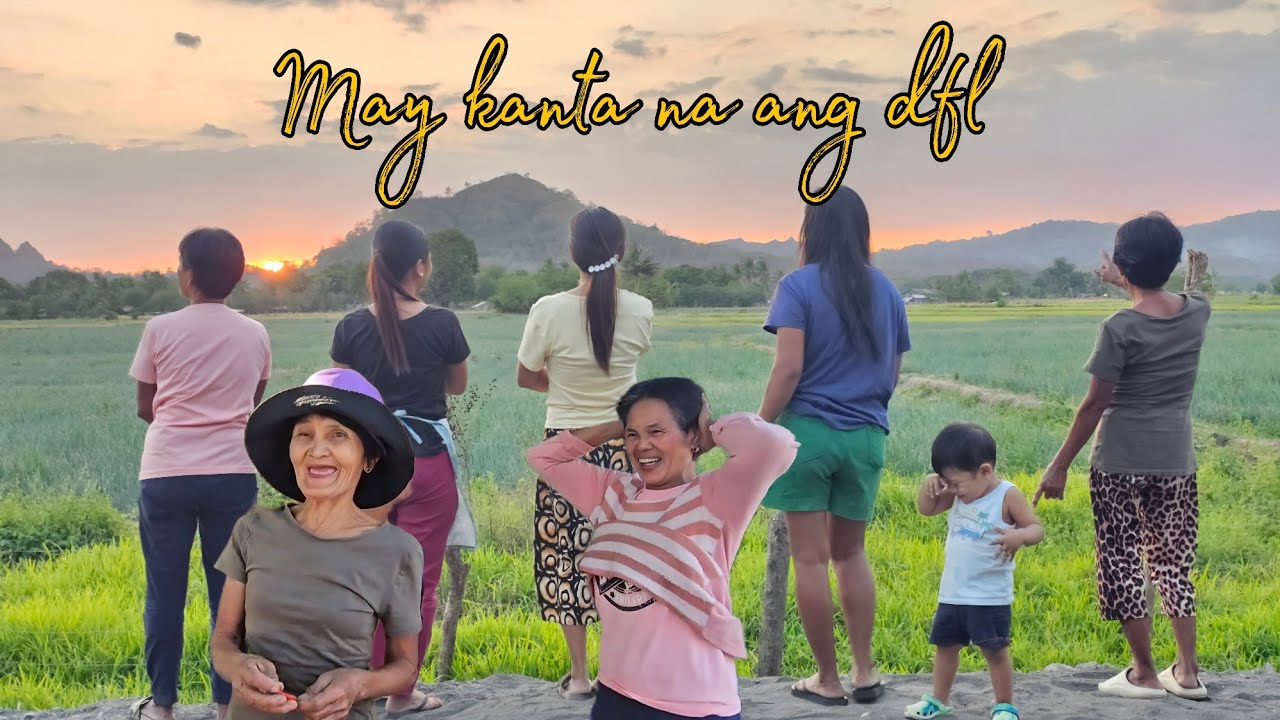 Reaksyon ni auntie ligaya sa kanta ng dfl😃 | Buhay Probinsya