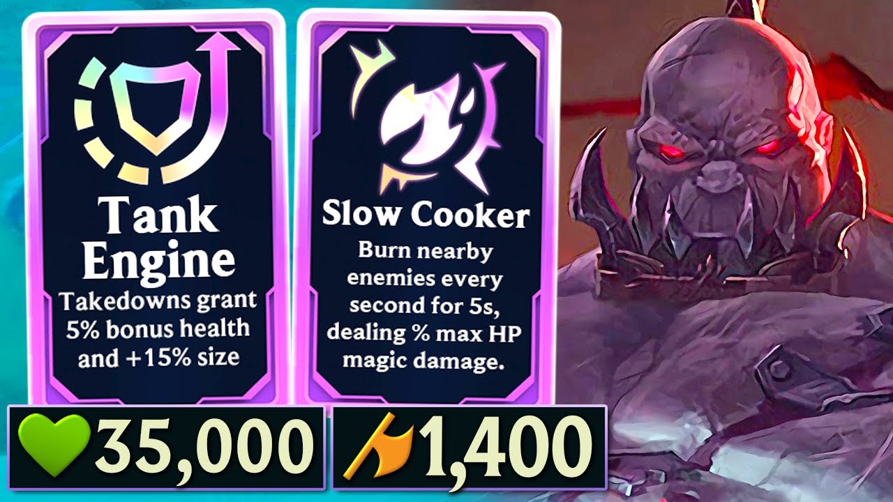 35,000 HP 1,400 AD Microwave Sion: Slow Cooker + Tank Engine High Roll