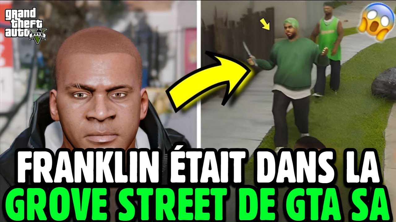 20 CURIOSITÉS sur les GROVE STREET FAMILIES dans GTA 5 / SA