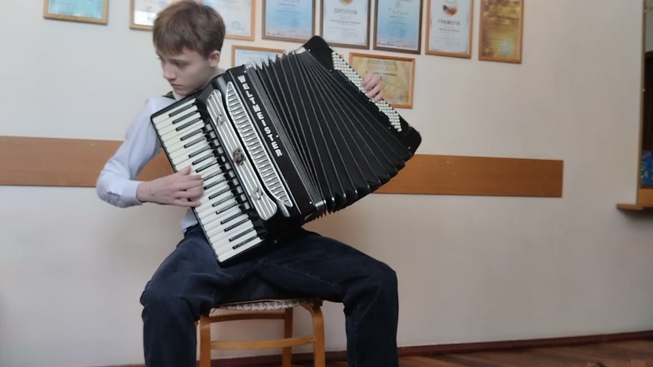 Могилёвские наигрыши ,Новгородский Андрей,14 лет ,Беларусь Г Сурус Праздничный вальс