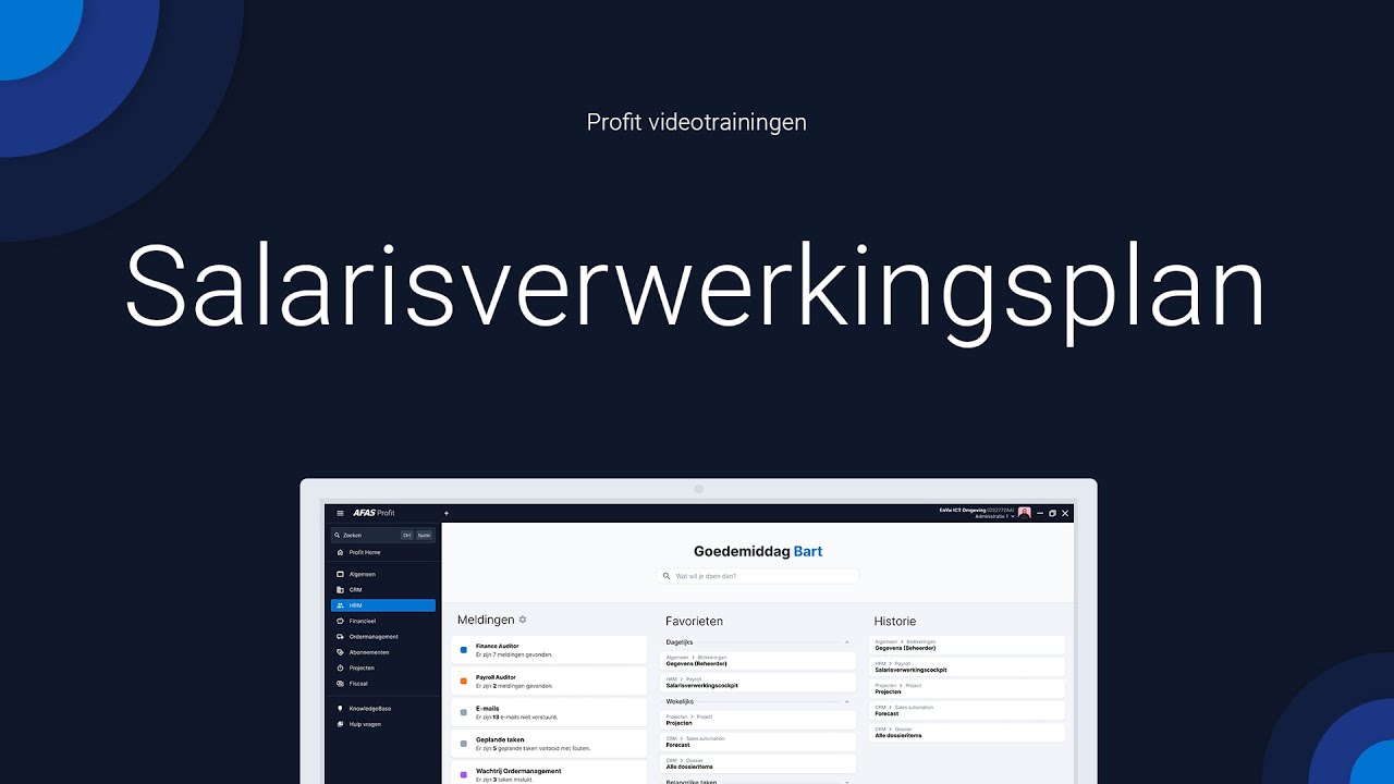 Salarisverwerkingsplan