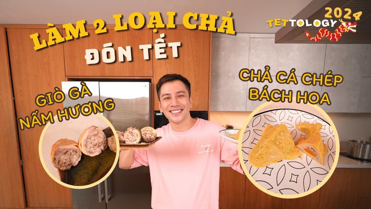 TETTOLOGY 24 Ep.04 - Vào bếp làm 2 món chả cho dịp năm mới !! // Dinology