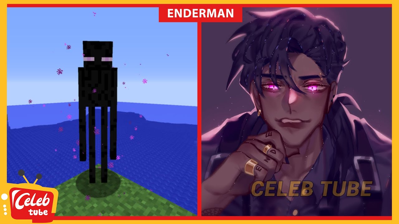 Minecraft Mobs All Charater As Human 👉 CELEB TUBE