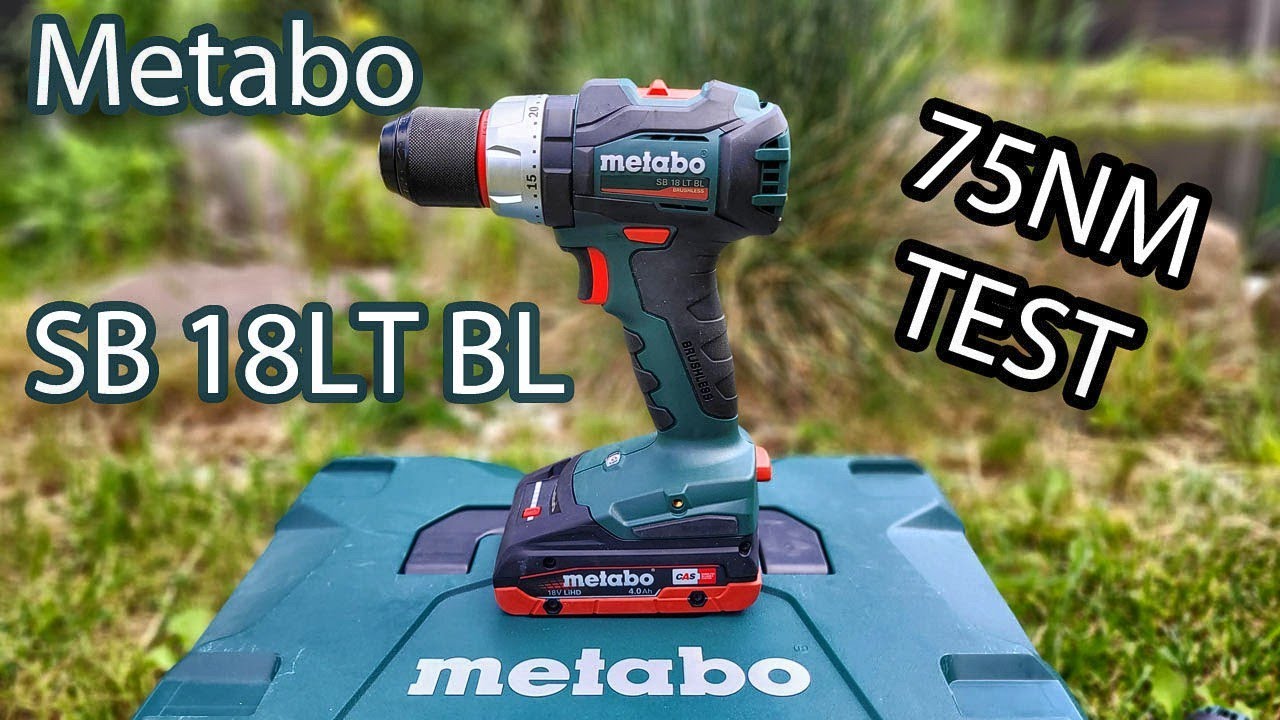 Wkrętarka METABO SB 18 LT BL - 75NM + Udar - TEST Bezszczotkowa