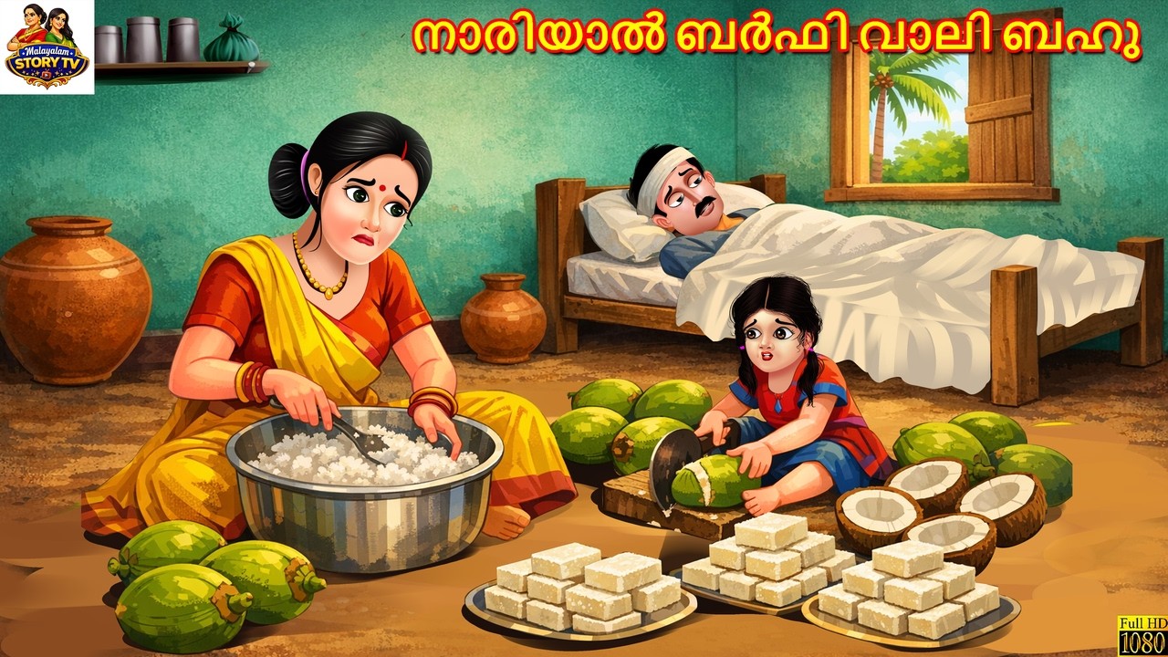 Naariyaal barfi vaali bahu | Malayalam Stories | Malayalam Moral Story | Malayalam Cartoon |Kahaniya