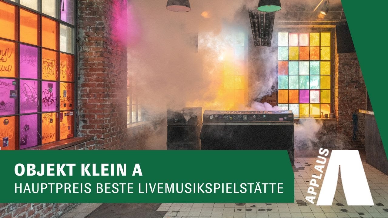 Nach dem APPLAUS: Die Beste Livemusikspielst&auml;tte f&uuml;r das objekt klein a in Dresden