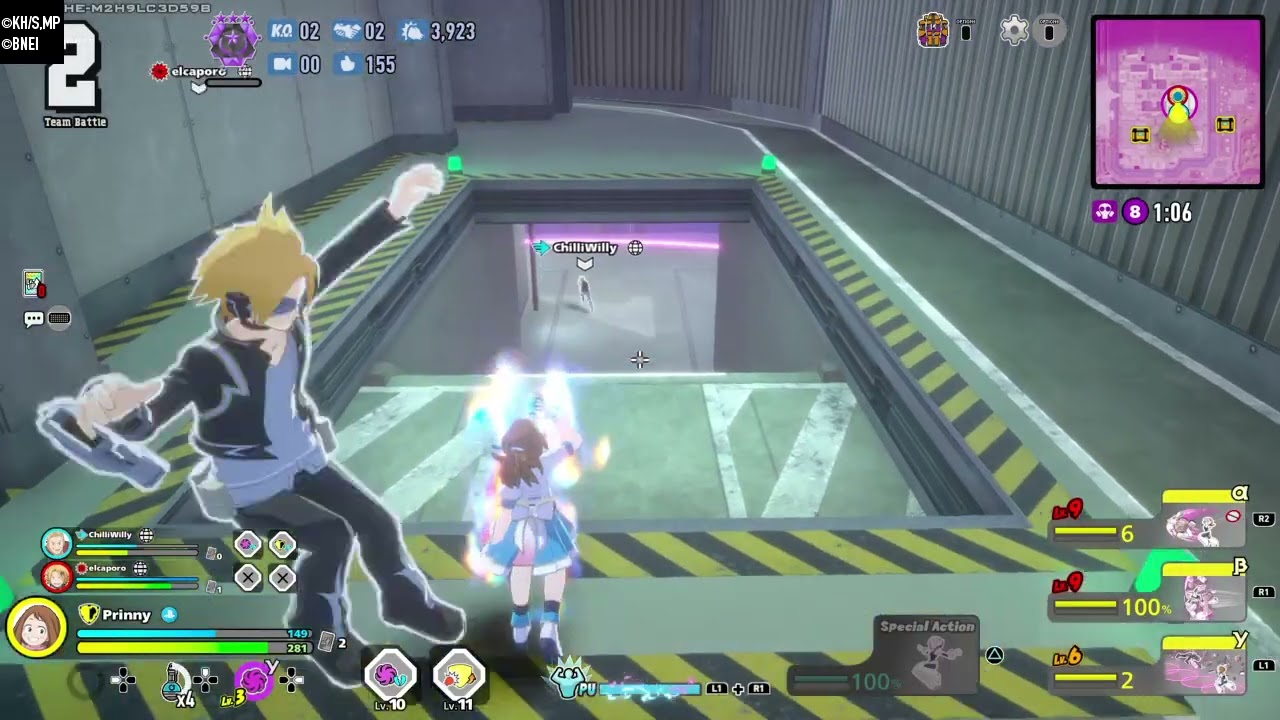 Siendo papeado en my hero ultra rumble #8