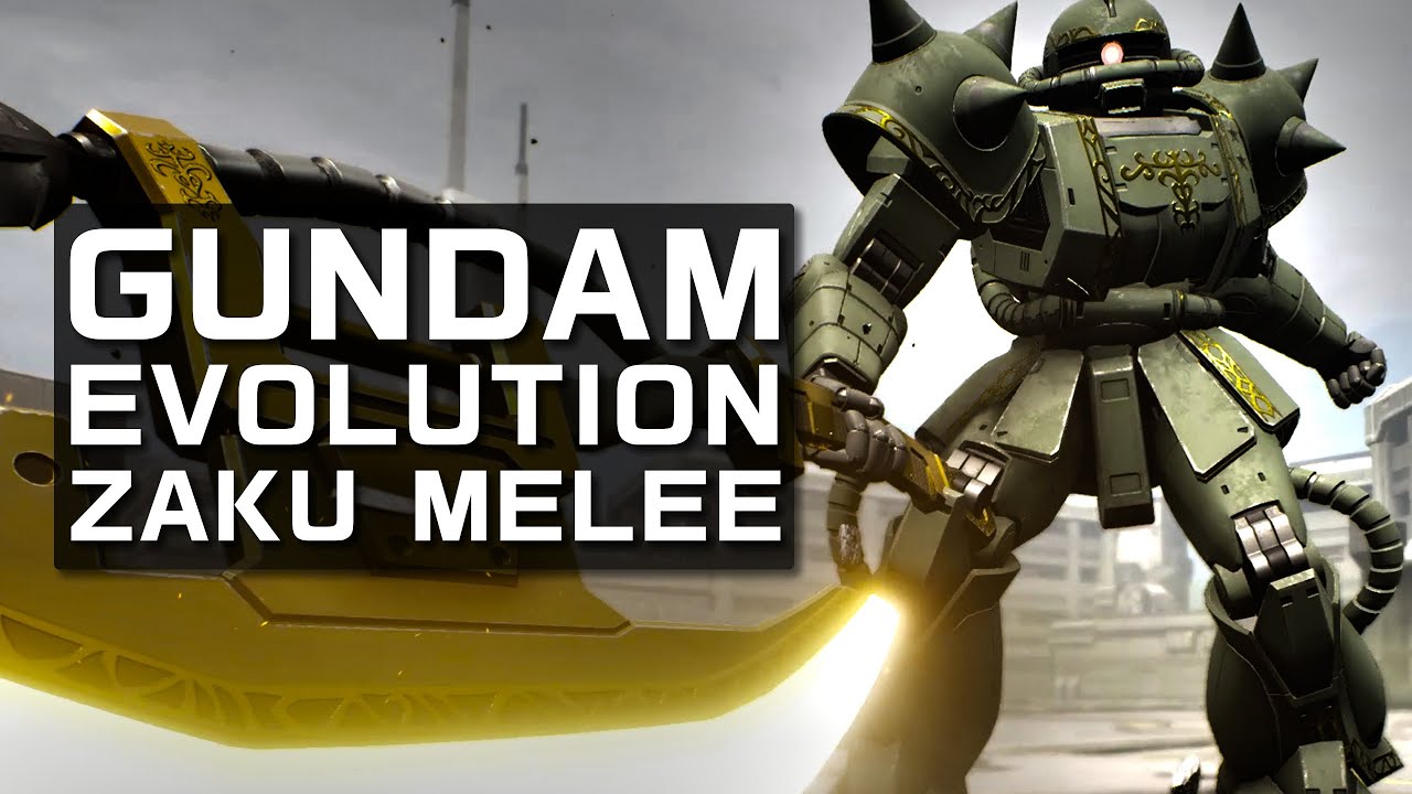 Gundam Evolution Melee Zaku is Broken and OP