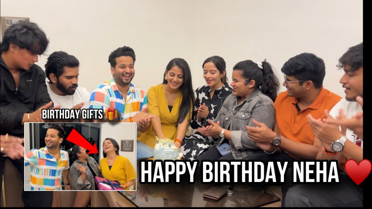 नेहा ला या वर्षी Birthday Gifts 🎁 स्पेशल milala😍 | Birthday Vlog Part 1 | aditya satpute vlogs