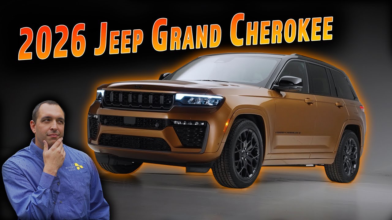 Первый взгляд на Jeep Grand Cherokee 2026 года | Небольшие изменения, небольшой сюрприз от двигателя