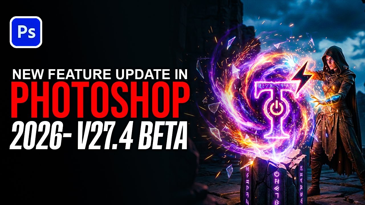New Feature Update in Photoshop Beta v27.4.0 January 2026