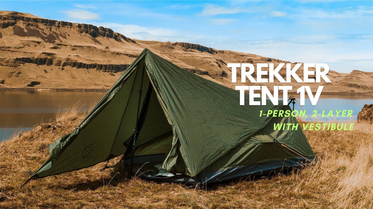 Trekker Tent 1V: Ultralight, Flexible Accommodations for One | River Country Products