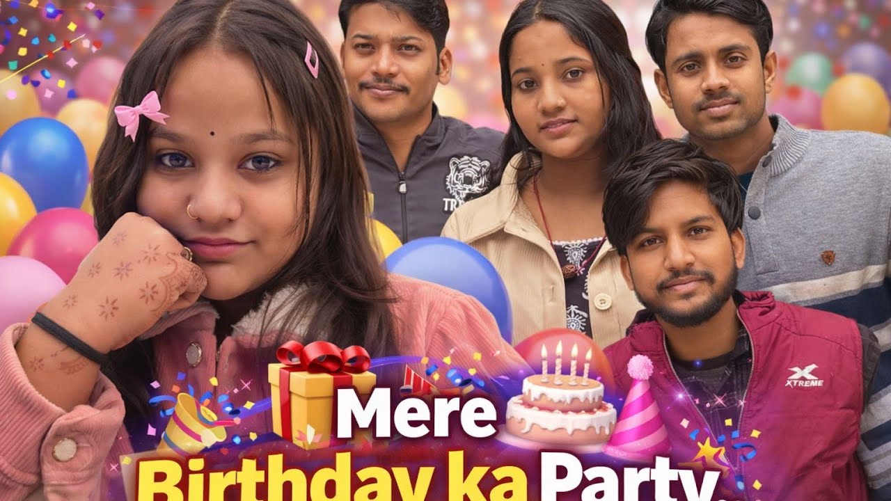 Mere bhirthday ka party 🧁 #youtubeindia #dailyvlog #lifestayle  #birthdayvlog #fyp 