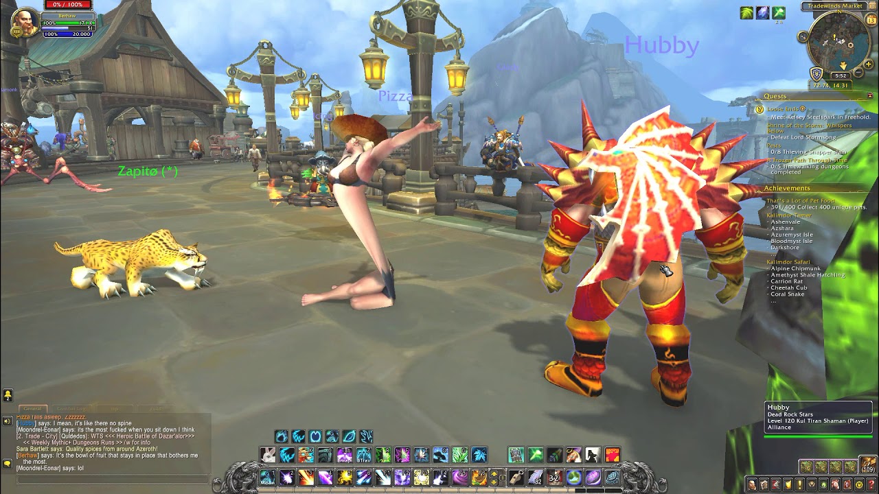 Kul Tiran Female Stretch Dance
