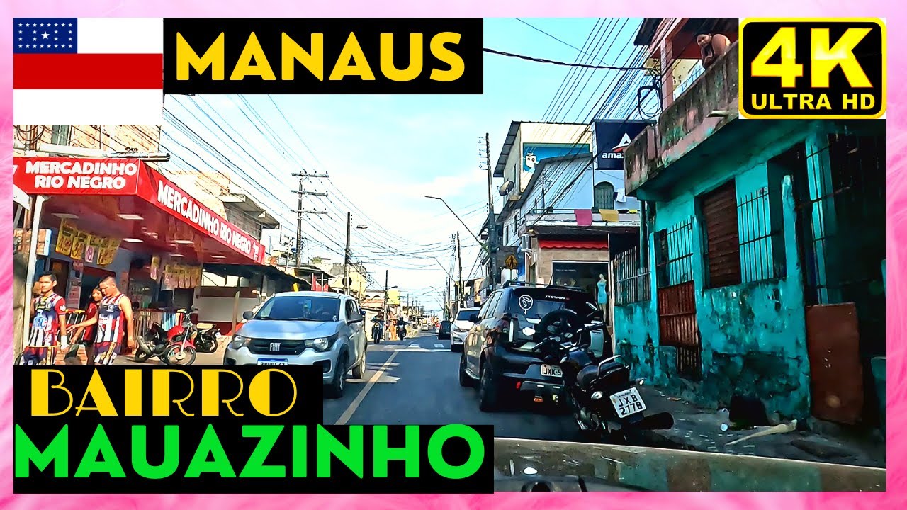 🇧🇷 BAIRRO MAUAZINHO | #manaus | #goprohero12 |#4k