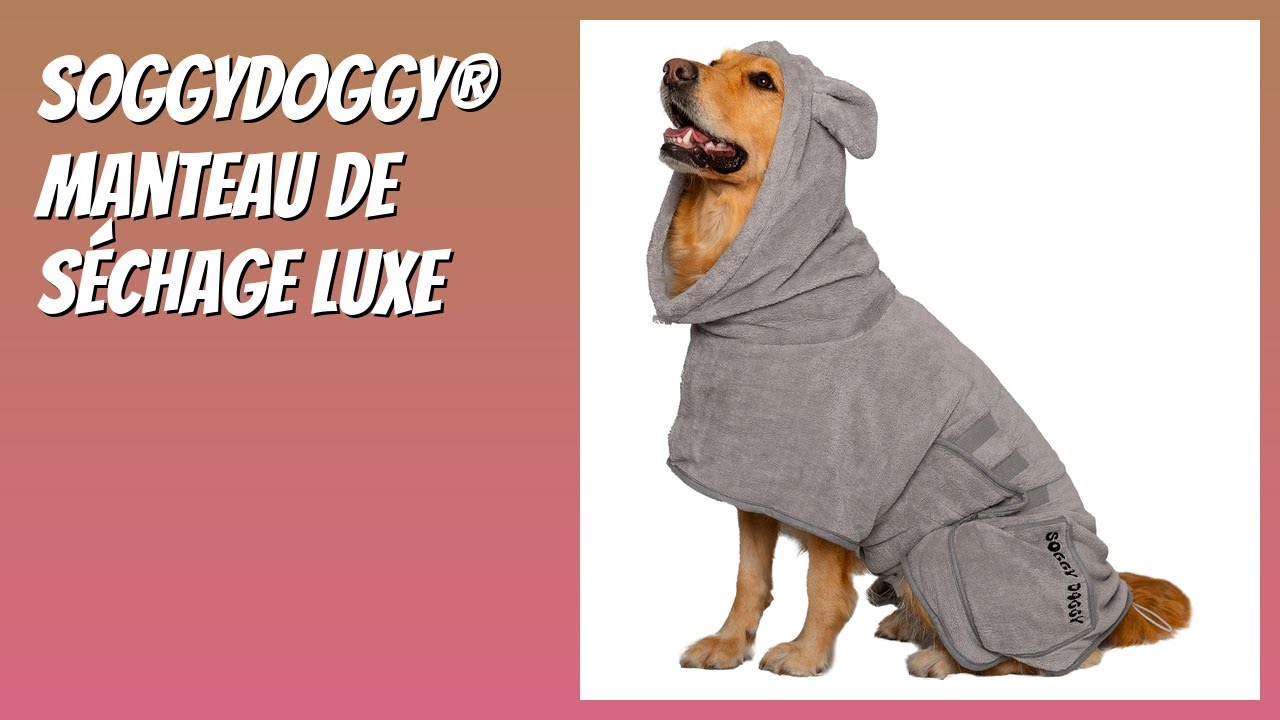 AVIS (2026) : SOGGYDOGGY® Manteau de séchage luxe. DÉTAILS