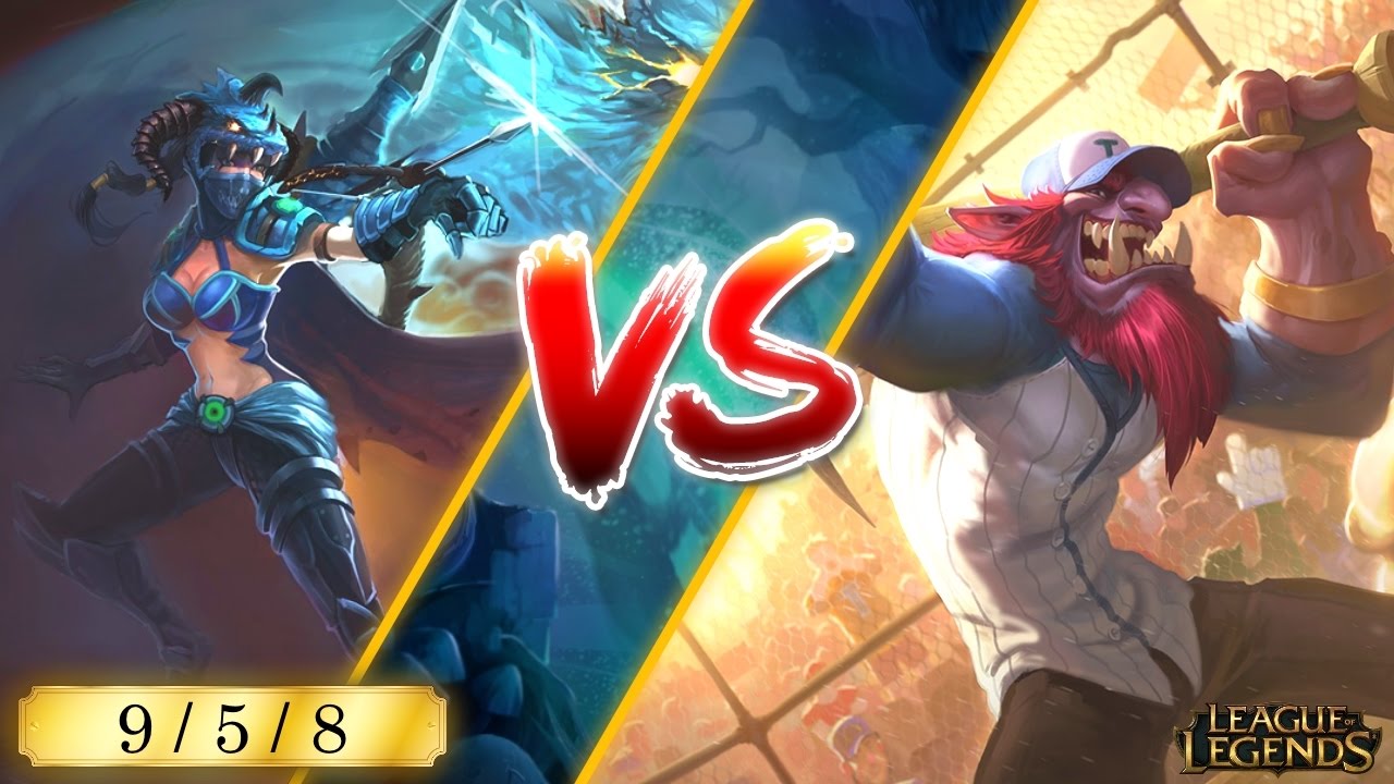 Vayne Jungle Carry VS Trundle | S7 | High Elo Twisted Treeline 3v3 Ranked Gameplay