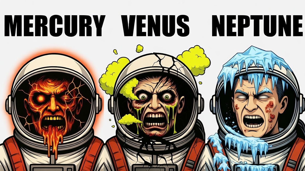 What Dying on Every Planet Would Be Like IN 8 MINUTES