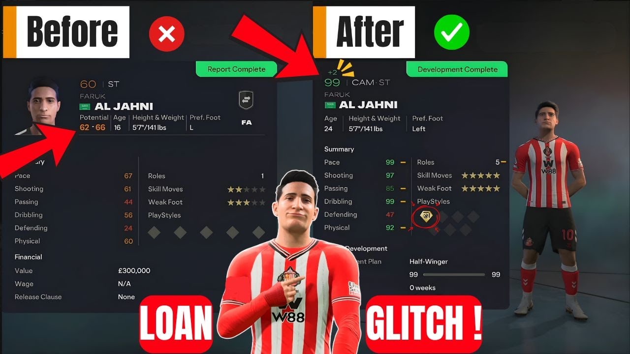 CRAZY Player Transformations Using The LOAN GLITCH!