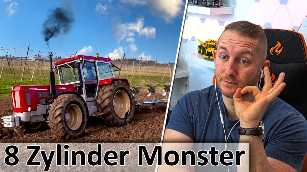 Pure NOSTALGIE auf dem Acker - 8 Zylinder MONSTER von Schlüter im Einsatz - M4cM4nus reagiert