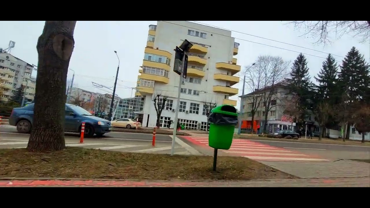 Zona crucea garii Vaslui 4 02 2026 Romania 