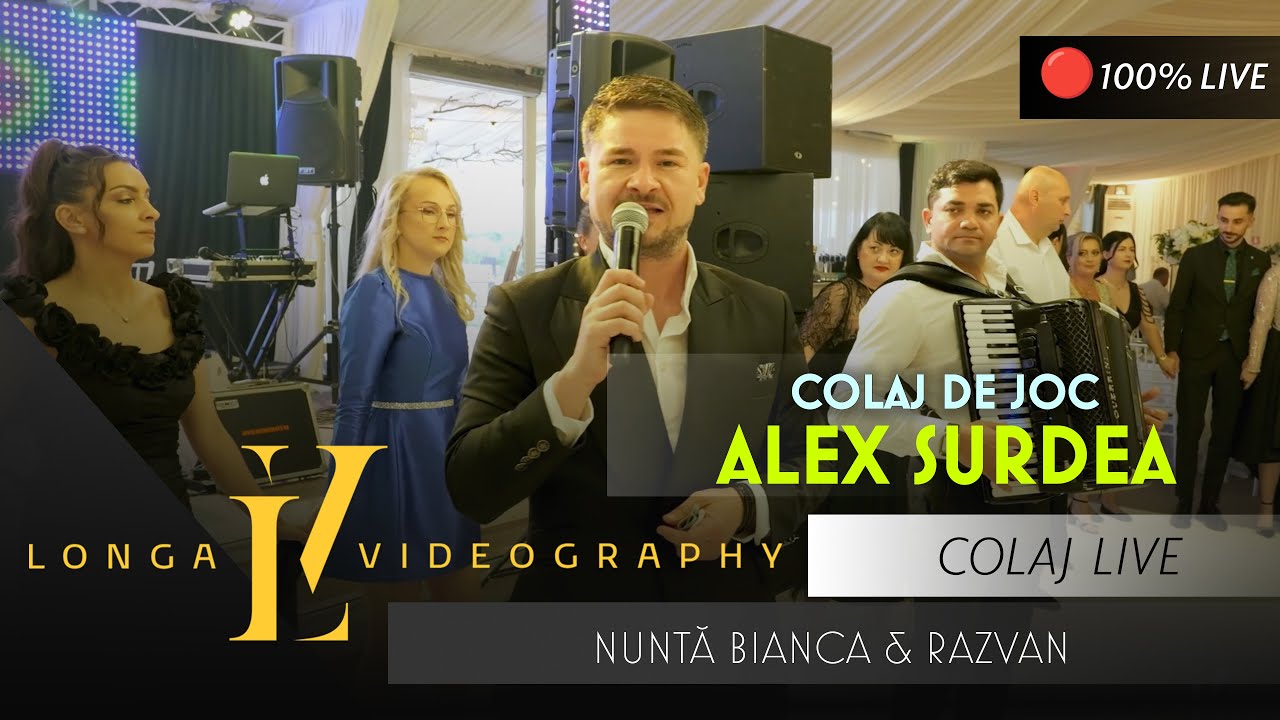 @AlexSurdea  & AS Orkestra - Colaj de Joc LIVE 🎵 Nunta Bianca & Razvan ● NOU 2024