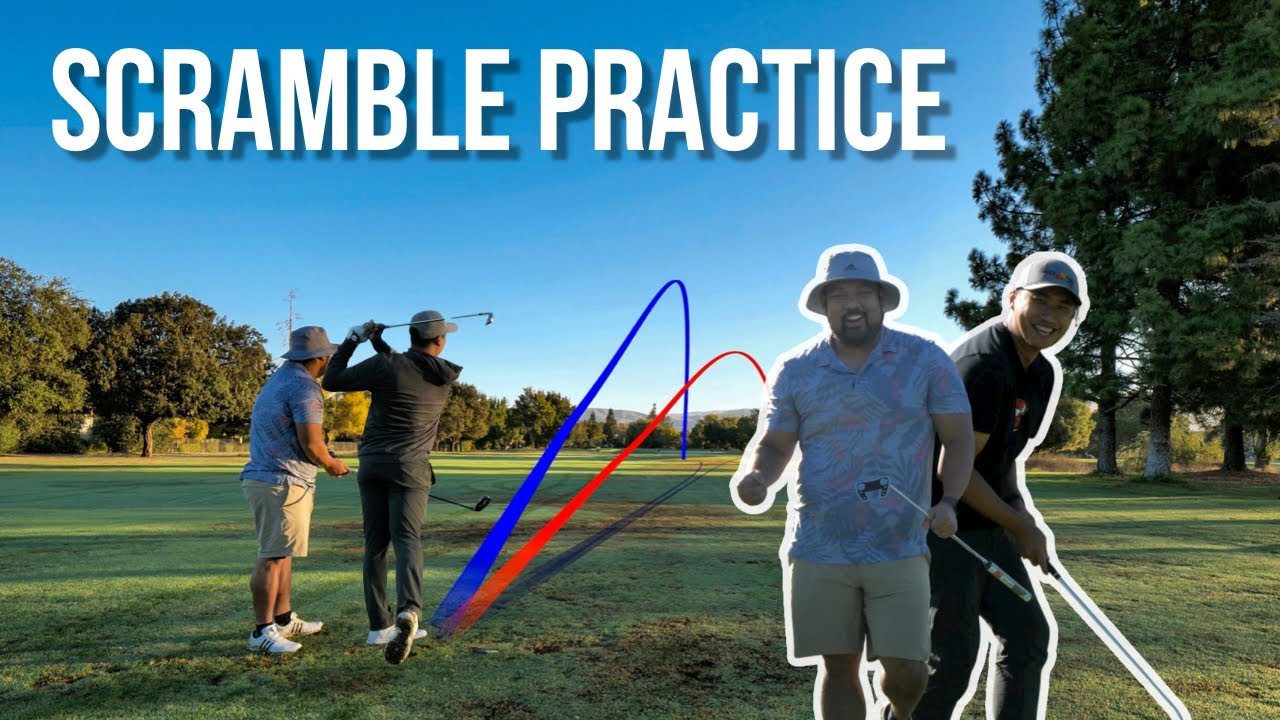 Practicing for a 2-Man Scramble Tournament!