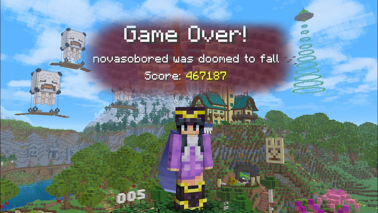 Я погиб в хардкорном Minecraft