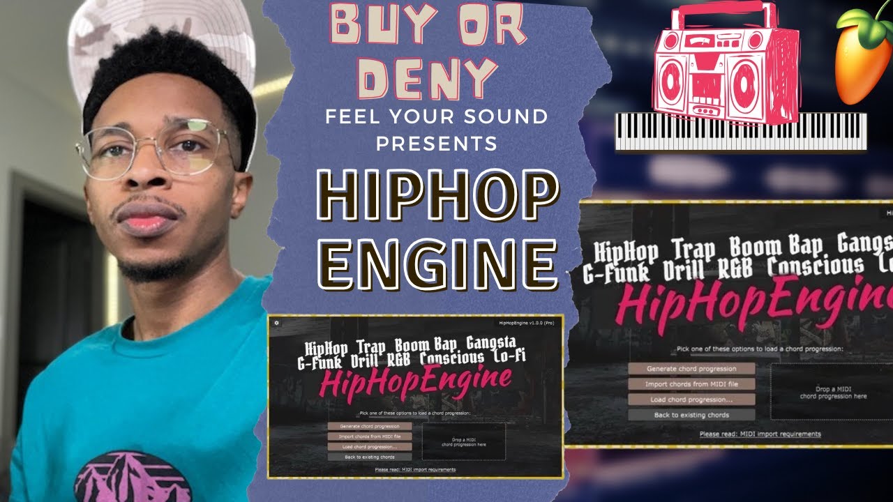 Never Worry About Making Beats Again | Hiphop Engine MIDI Generator