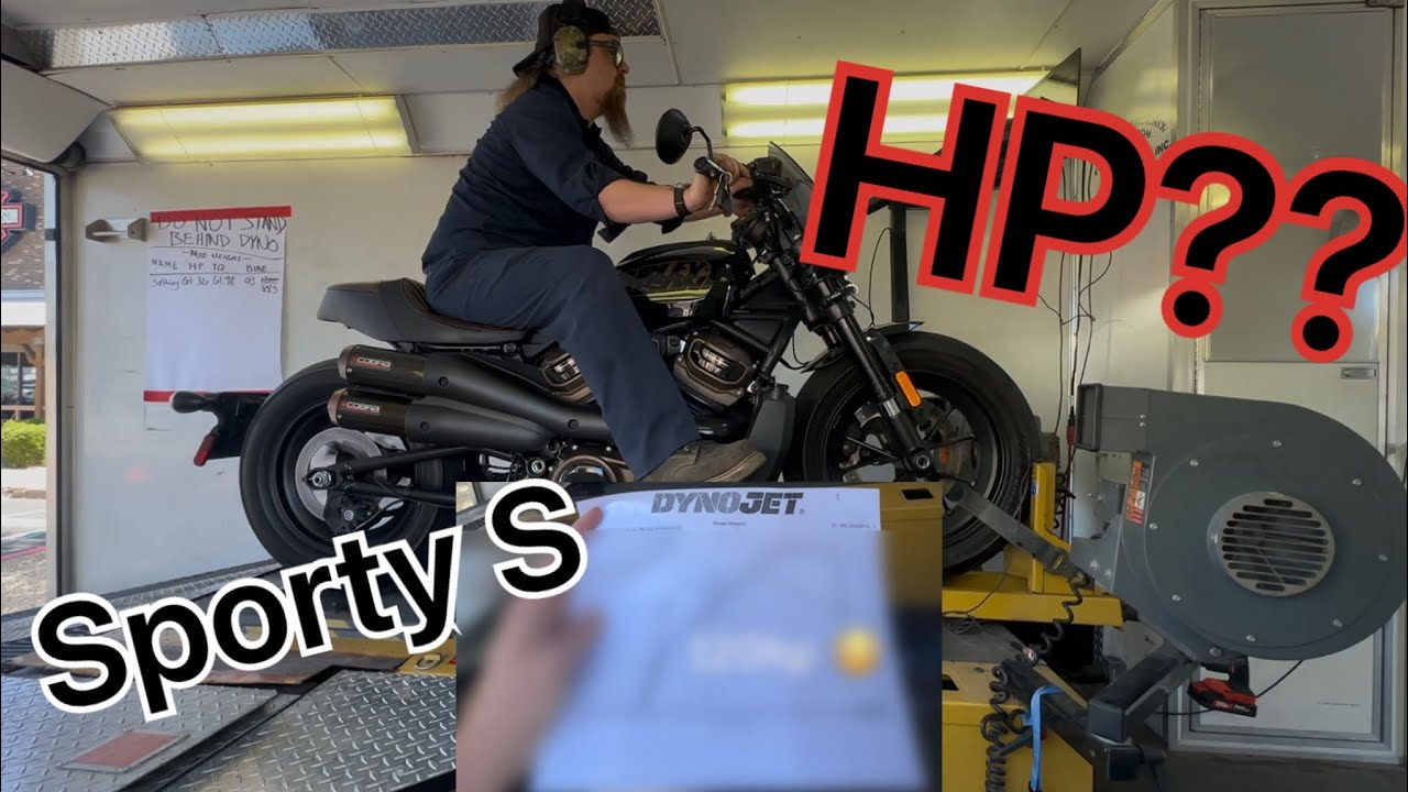 2022 Harley Sportster S - DYNO!