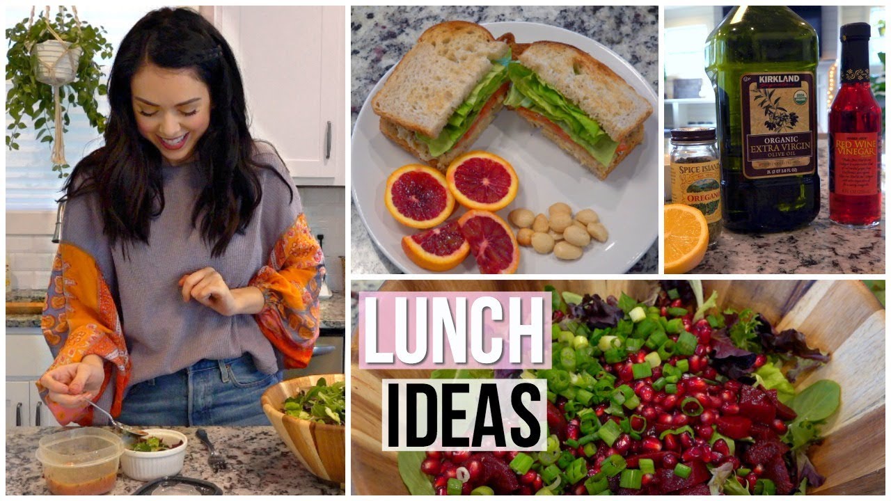 3 Healthy Lunch Ideas! Easy & Fast!