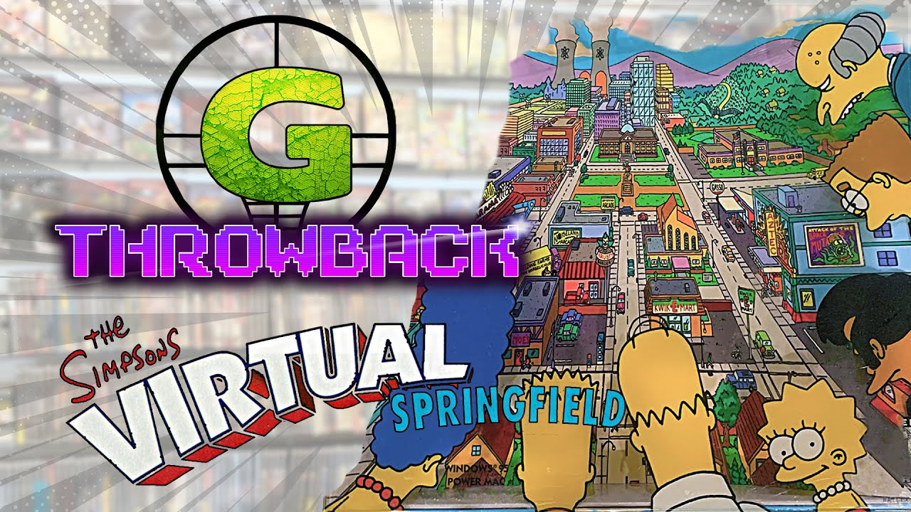 Throwback -  The Simpsons: Virtual Springfield (1997) [PC]
