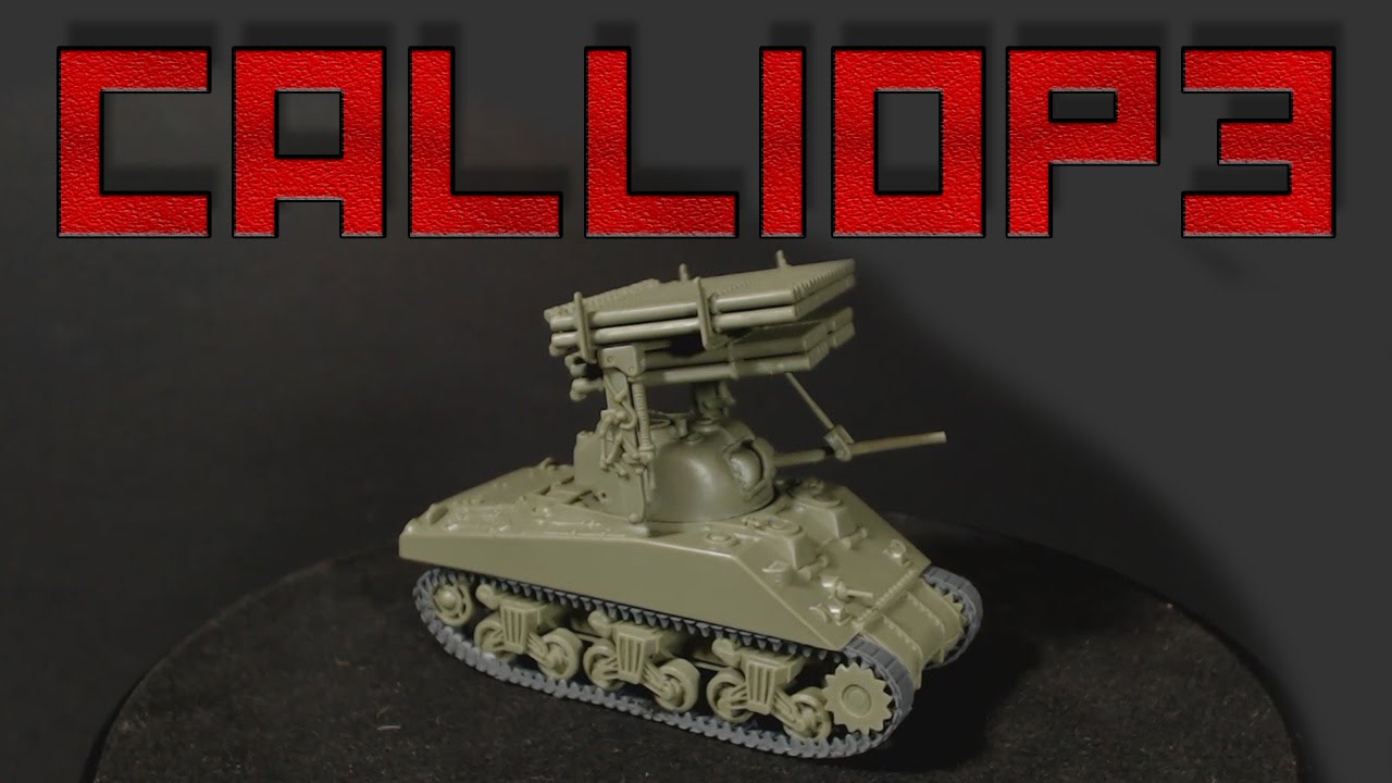 Airfix 1:76 Scale Sherman Calliope