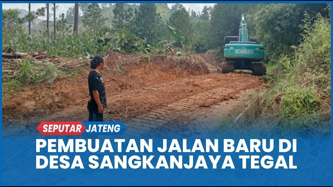 Pembuatan Jalan Baru Program TMMD Sengkuyung Tahap II Tahun 2025 di Desa Sangkanjaya Selesai