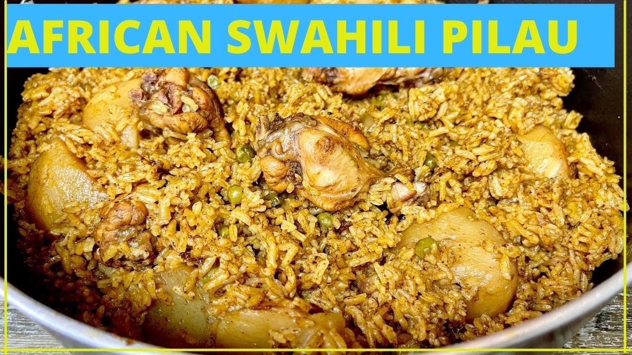 How to make Pilau Rice| Easy African Swahili Pilau | Traditional Tanzanian Food