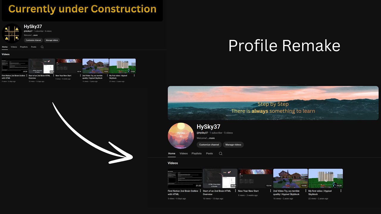 Profile Remake