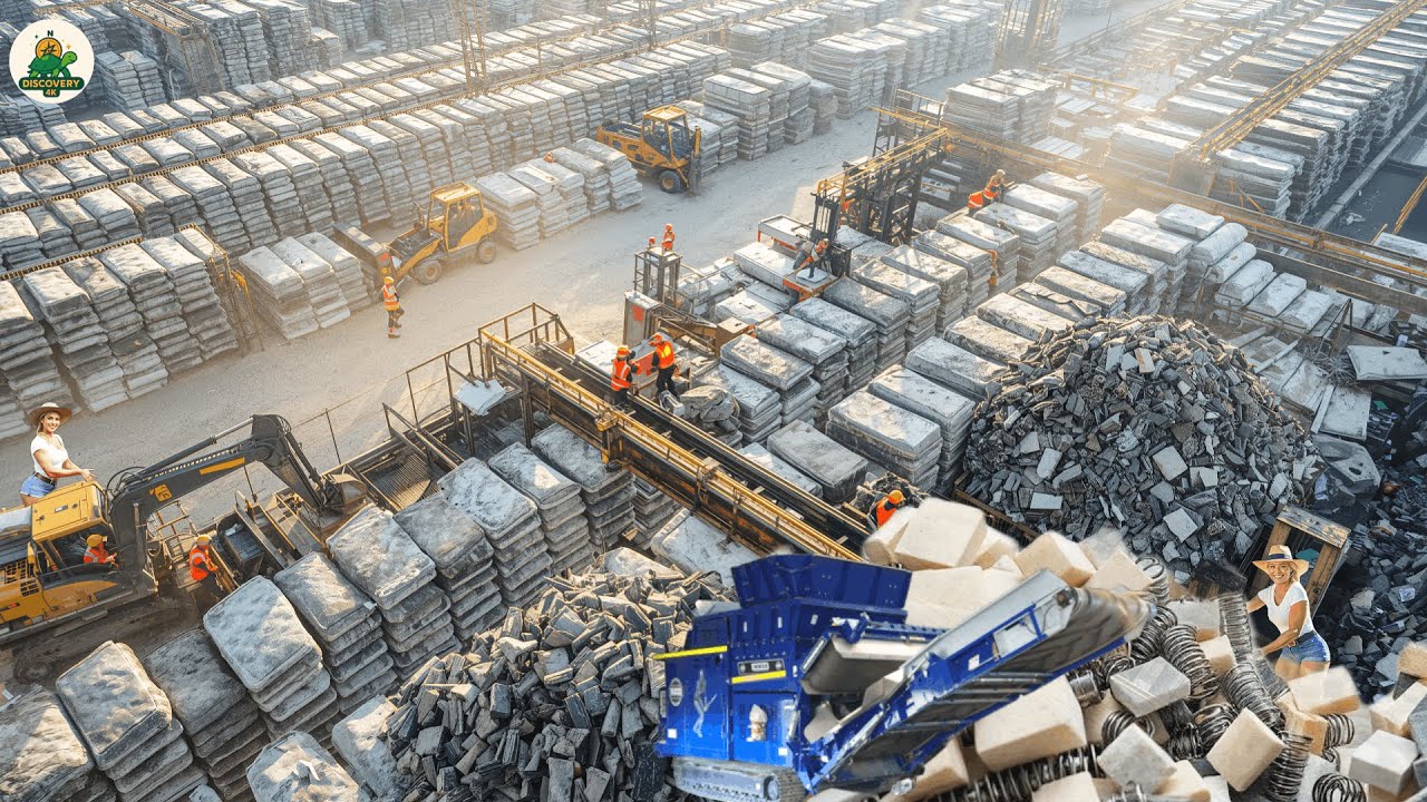 American Workers Talk About the Super Giant Mattress Recycling Plant