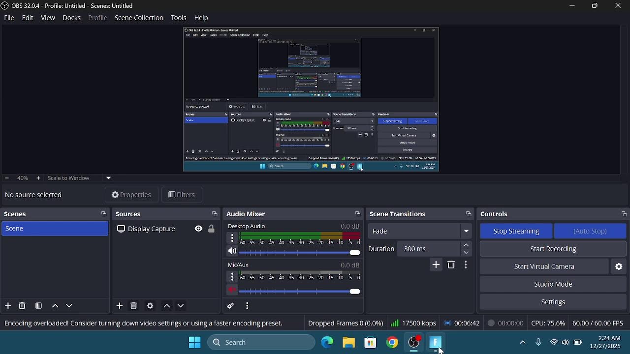 TEST LIVESTREAM ON MY NEW LAPTOP