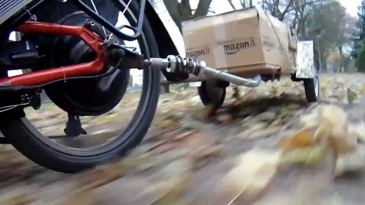 Towing a trailer with a recumbent trike