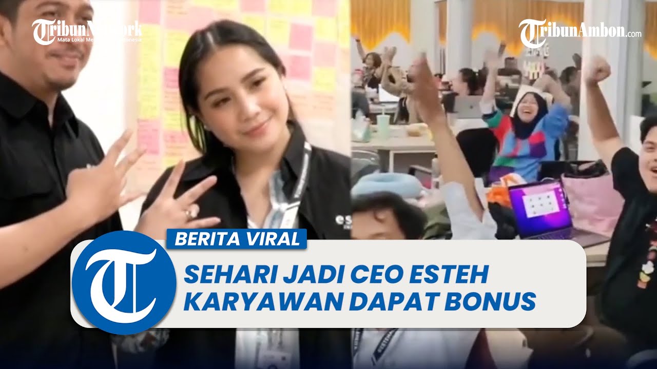 Sehari Jadi Pegawai Nagita Slavina, Karyawan Es Teh Syok Dikasih Bonus