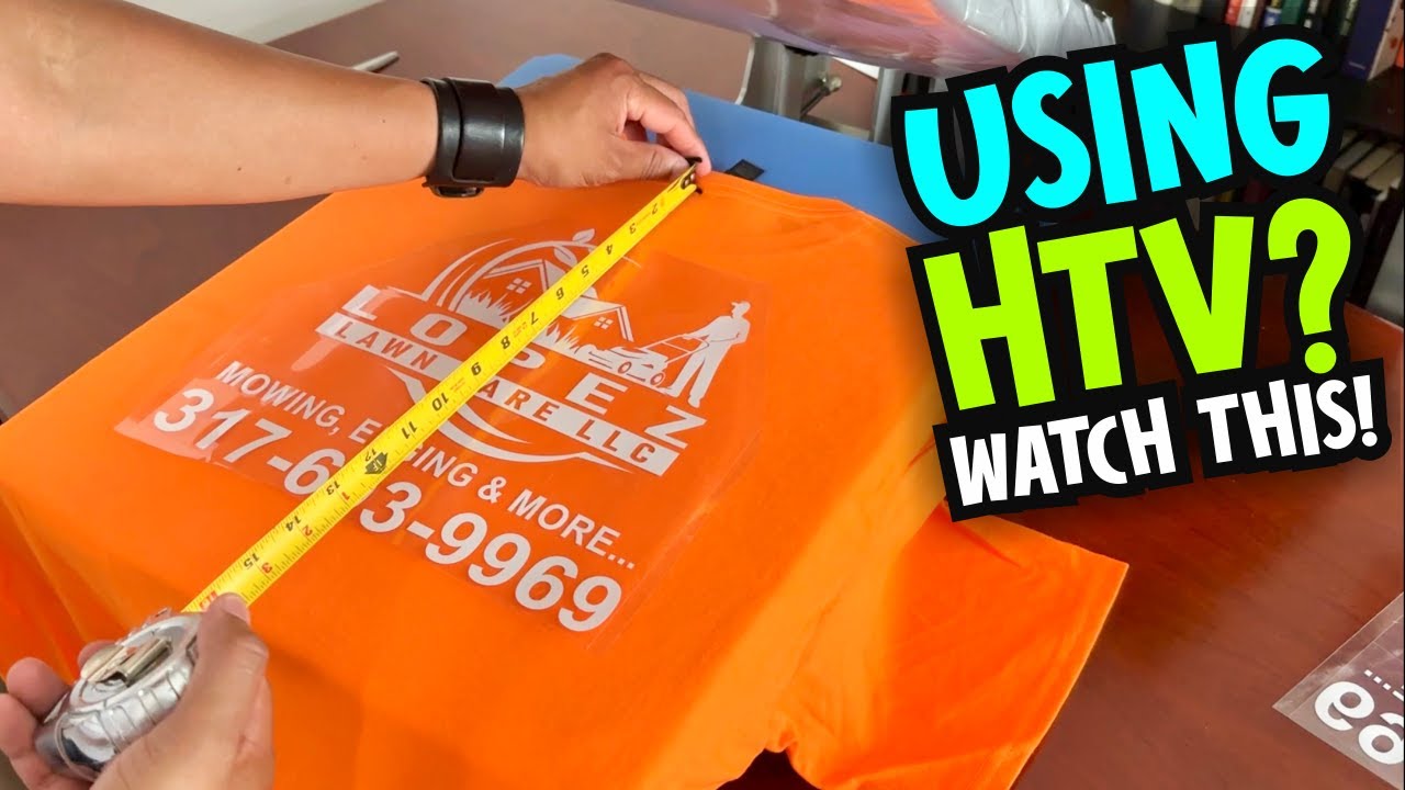 How to make vinyl shirt designs last a long time - working from home