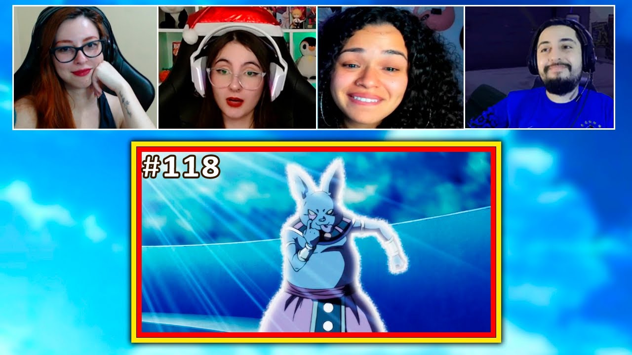 Champa se Despede de Bills | 4 Pessoas Reagindo | Dragon Ball SUPER - EP 118