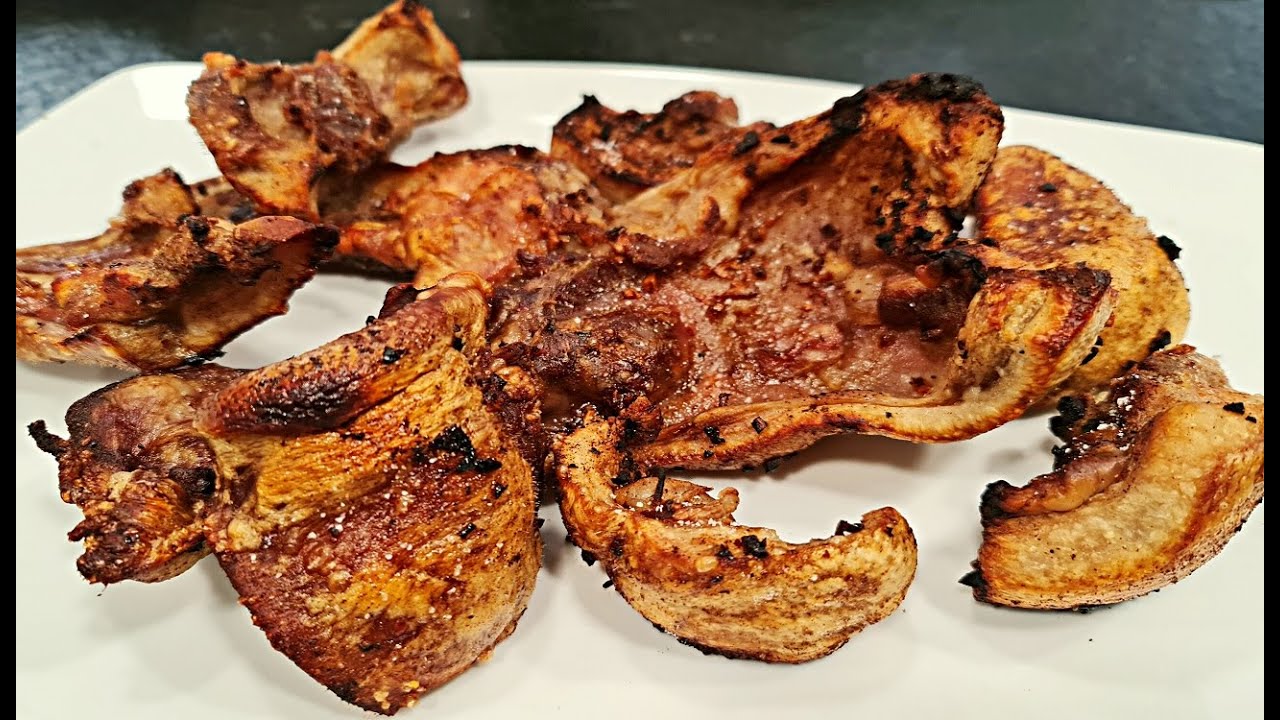 CARETA DE CERDO SUPER CRUJIENTE Y EXTRA SABROSA EN HORNO RECETA DE CHANCHO FACIL Y SENCILLA