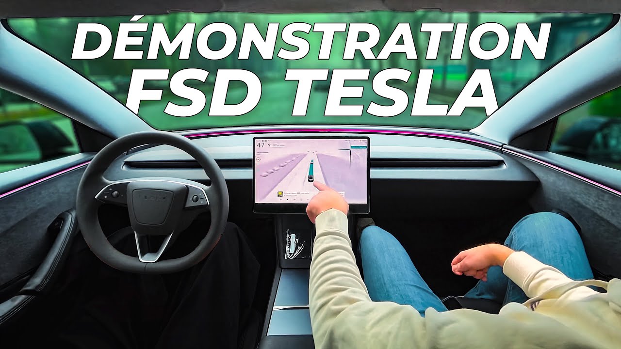 &Agrave; quoi ressemble le FSD de Tesla en conditions r&eacute;elles ? (15 min &agrave; Strasbourg)