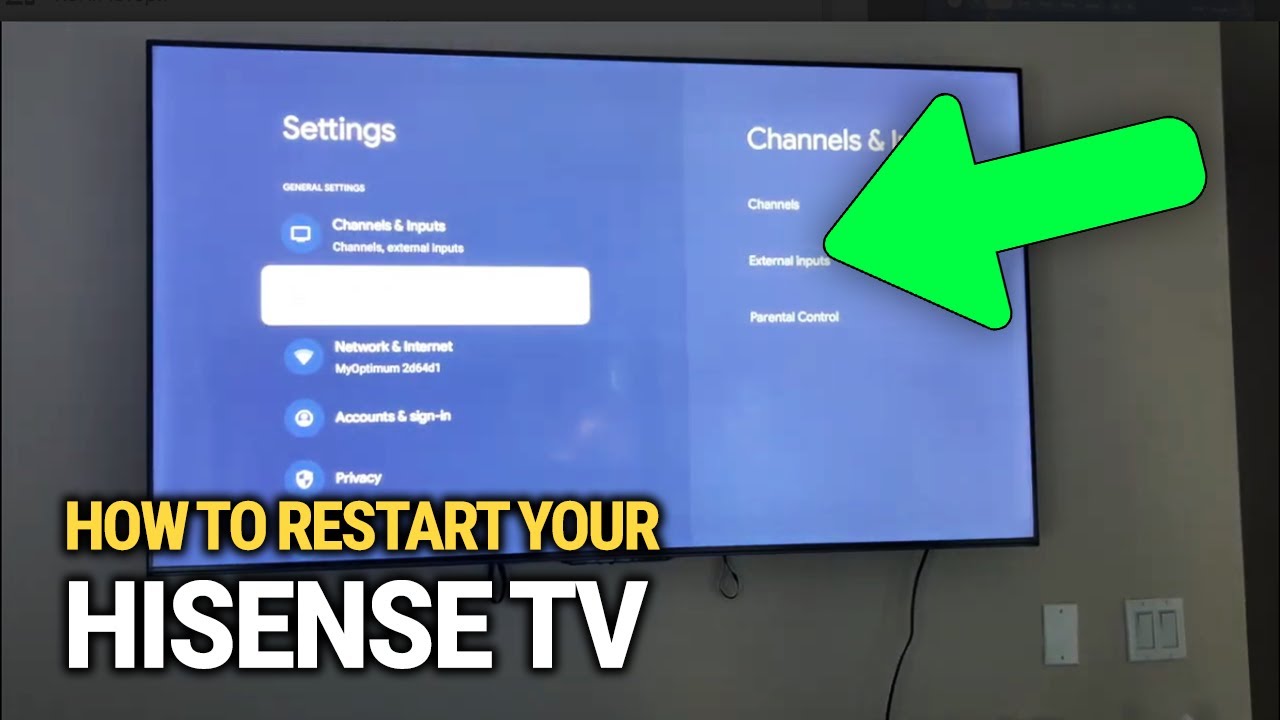 Как перезагрузить телевизор Hisense: быстрая перезагрузка!