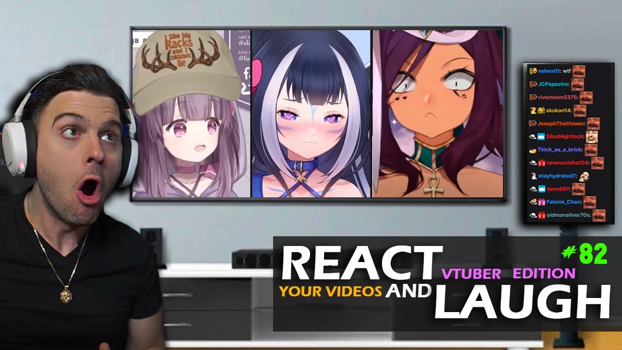 Reacting and Laughing to VTUBER clips YOU sent #82