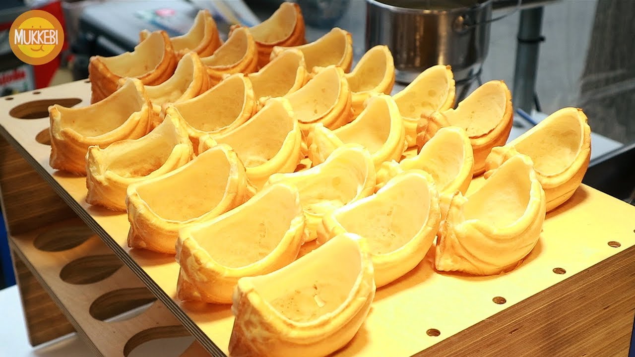 Сеул │ Рыбный хлеб с мороженым │ Ice cream Bungeoppang │ Корейская уличная еда