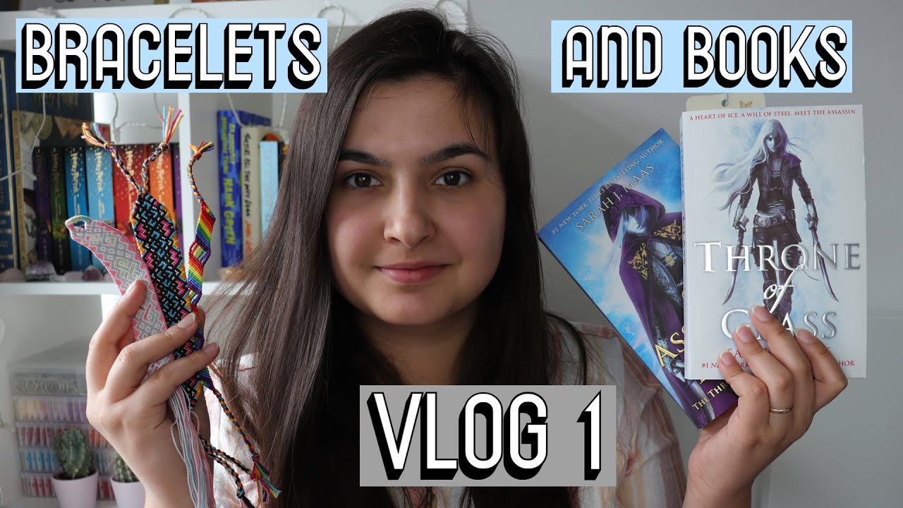 BRACELET & READING VLOG #1 [CC] || Vlog
