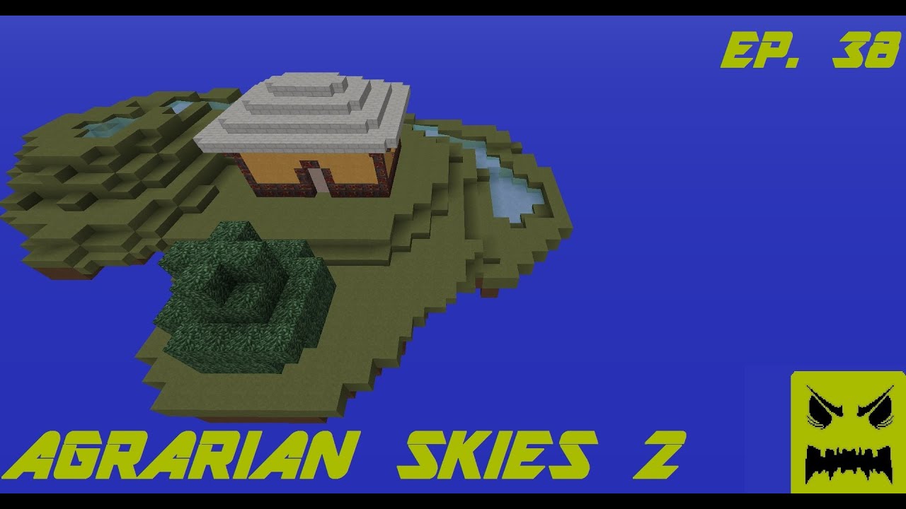 Agrarian Skies 2 | Ep. 38 | Compressing Cobblestone Made Easy!